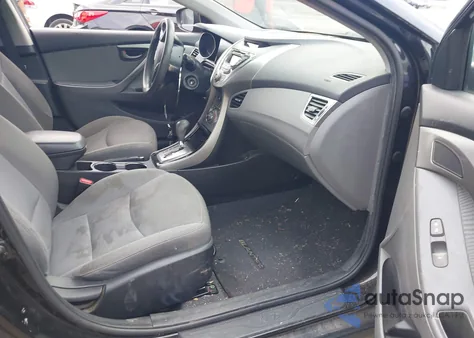 2013 Hyundai Elantra Gls from USA, damaged, VIN 5NPDH4AEXDH179524